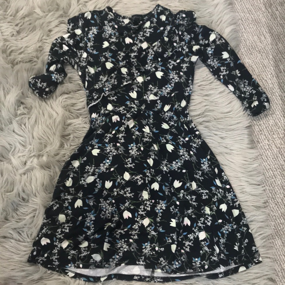 Top shop long sleeves mini dress